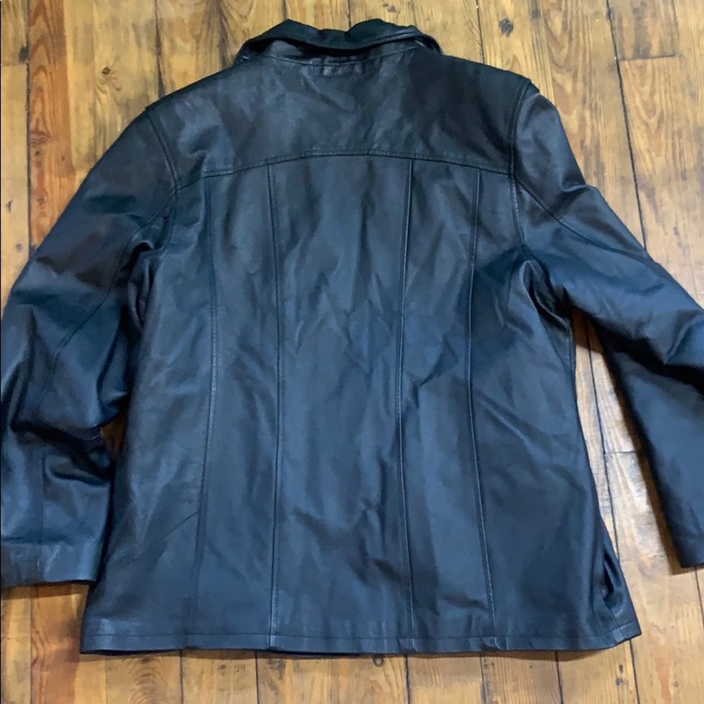 Kc Collection Large Leather Jacket - image 5